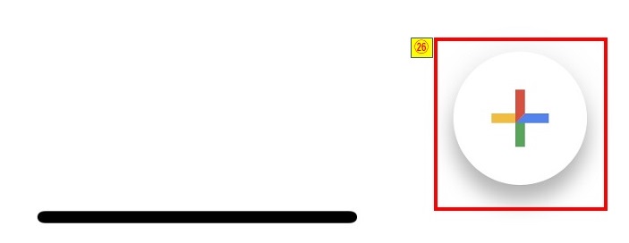 GoogleAuthenticator_プラス部分タップ画像